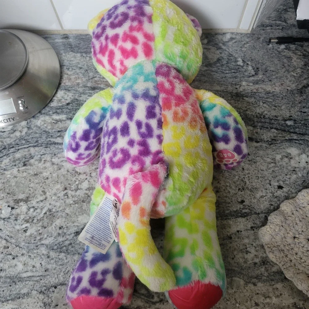 Build A Bear Leopard Print Cat 17